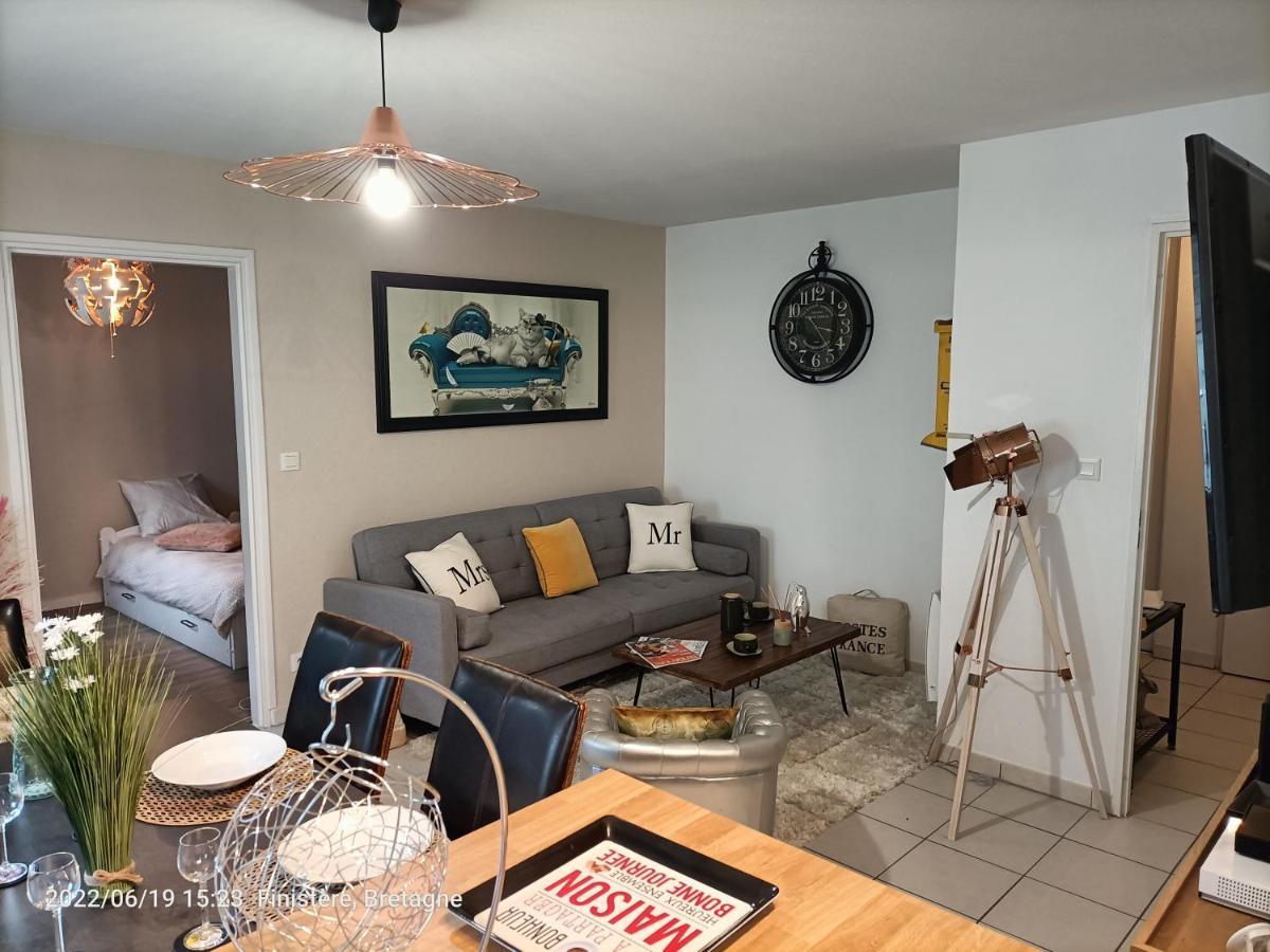 L'Escale N°13 :Appartement Standing Dans Residence Brest Exteriér fotografie
