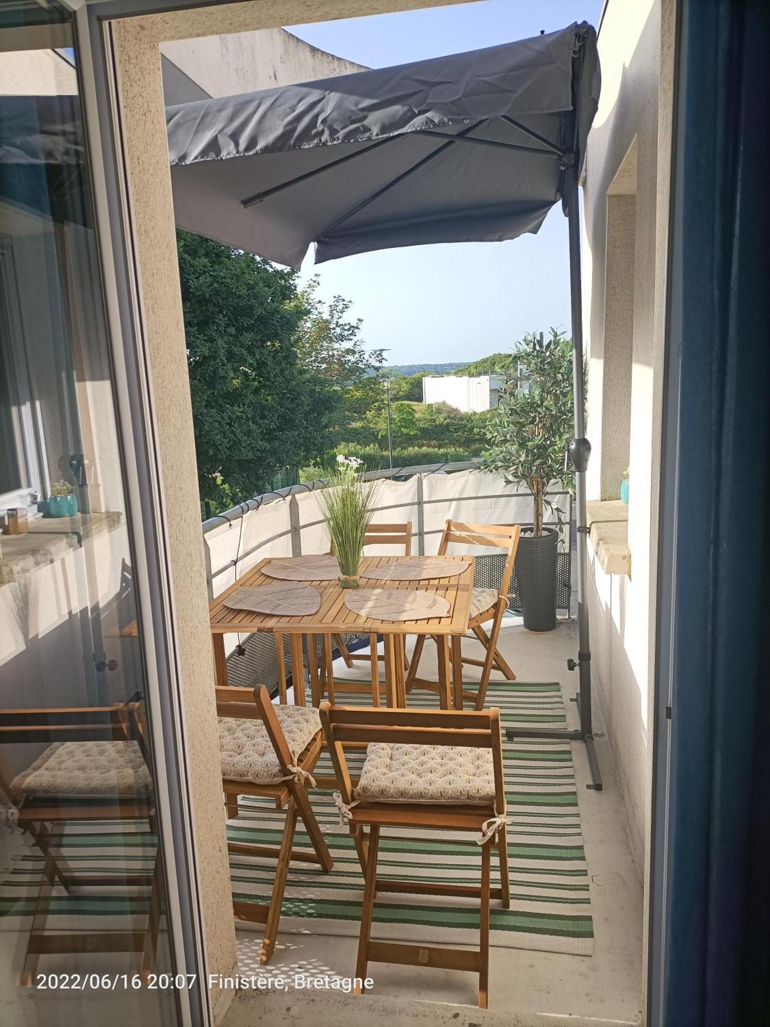 L'Escale N°13 :Appartement Standing Dans Residence Brest Exteriér fotografie